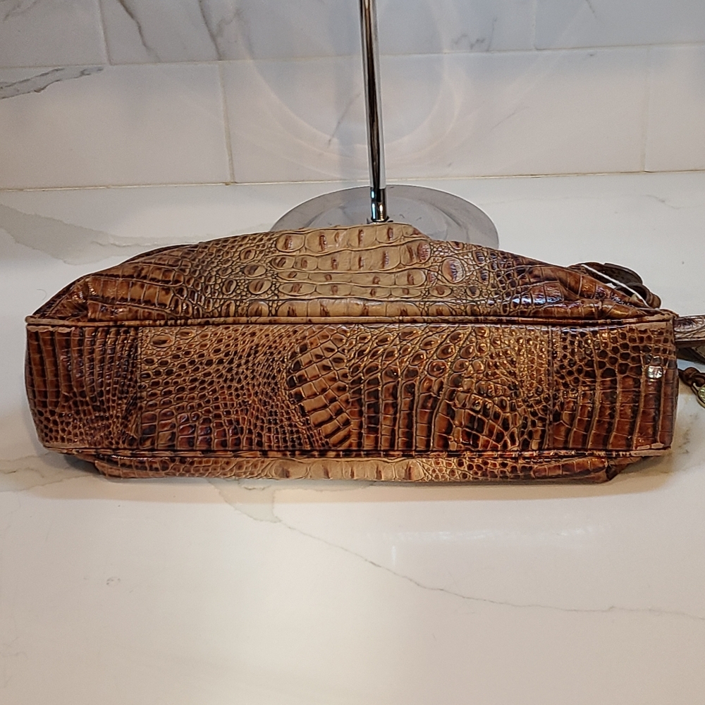 Brahmin Vintage pleated Y2K Baguette Daria shoulder bag EUC - Picture 15 of 16